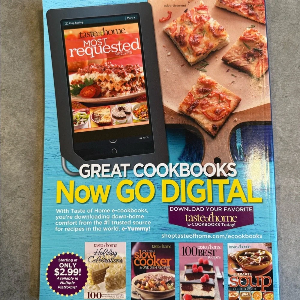 Taste of Home Comfort Food Diet Cookbook New for 2012